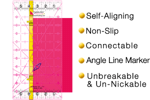 Guidelines 2-Ruler Set by Guidelines4Quilting