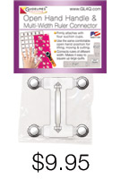 6-Pack Seam Guides by Guidelines4Quilting