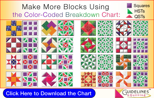 Download the Seam Allownce Additions' 8-Page Booklet by Guidelines4Quilting