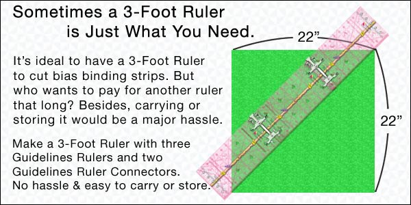 Make a 3-Foot Ruler with Guidelines Rulers and Connectors