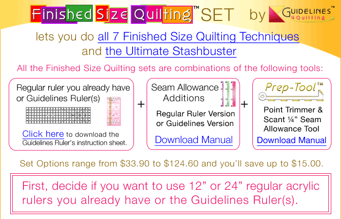 How to choose Finished Size Quilting Set that works best for you. - Guidelines4Quilting