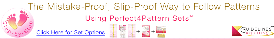 Perfect4Pattern Sets by Guidelines4Quilting