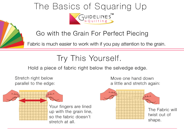 Square Up Fabric Basics by Guidelines4Quilting