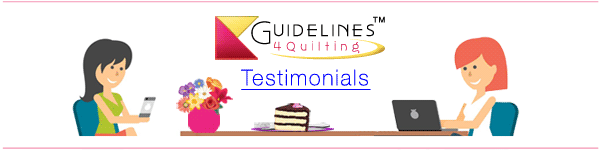 Guidelines Ruler and a Connector by Guidelines4Quilting